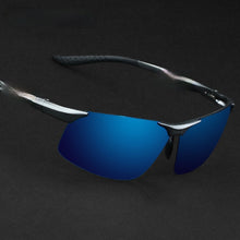 Carica l'immagine nel visualizzatore di Gallery, Aluminum Magnesium Men's Polarized Sun glasses Night Vision Mirror Male Eyewear Sunglasses Goggle Oculos For Men 6502