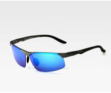 Carica l'immagine nel visualizzatore di Gallery, Aluminum Magnesium Men's Polarized Sun glasses Night Vision Mirror Male Eyewear Sunglasses Goggle Oculos For Men 6502
