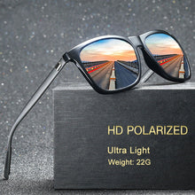 Carica l'immagine nel visualizzatore di Gallery, Aluminum Magnesium Polarized Men Sunglasses Mirror Square Sun Glasses Brand Male Women Driving Glasses UV400 Eyewear Shades
