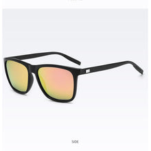 Load image into Gallery viewer, Aluminum-magnesium Material Polarized Sunglasses Men's Brand Design Classic Square Eyewear with UV400 Lens Driving Sun Glasses