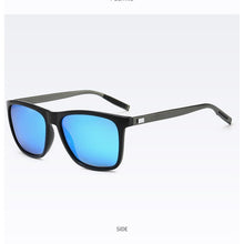 Load image into Gallery viewer, Aluminum-magnesium Material Polarized Sunglasses Men's Brand Design Classic Square Eyewear with UV400 Lens Driving Sun Glasses