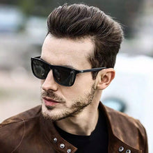 Load image into Gallery viewer, Aluminum-magnesium Material Polarized Sunglasses Men's Brand Design Classic Square Eyewear with UV400 Lens Driving Sun Glasses