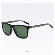 Load image into Gallery viewer, Aluminum-magnesium Material Polarized Sunglasses Men's Brand Design Classic Square Eyewear with UV400 Lens Driving Sun Glasses