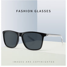 Load image into Gallery viewer, Aluminum-magnesium Material Polarized Sunglasses Men's Brand Design Classic Square Eyewear with UV400 Lens Driving Sun Glasses