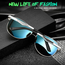Load image into Gallery viewer, Aluminum magnesium Polarized men's Sunglasses men women aviation style male Sun Glasses Brand Designer man oculos driving shades
