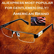 Load image into Gallery viewer, American Brand Clara Vida  Titanium Non Spherical 12 Layer Coated Lenses Reading Glasses+1.0 +1.5 +2.0 +2.5 +3.0 +3.5+4.0