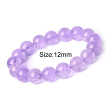 Load image into Gallery viewer, Amethyst Bracelet Brazil Lavender Style 6-14mm Jewelry Women Crystal Bracelet love Bracelets For Women Lover pulsera amatista