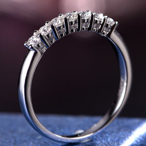 Andy jewelry Mullite ring 18K rose gold Custom platinum PT950 rings European and American fashion accessories