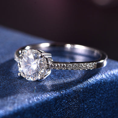 Andy jewelry Mullite ring gold Custom platinum PT950 rings European and American fashion accessories