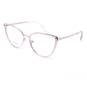 Ann Defee Optical metal Eyeglasses Frame for CAT Women Glasses Prescription Spectacles Full Rim Frame Glasses CH9001