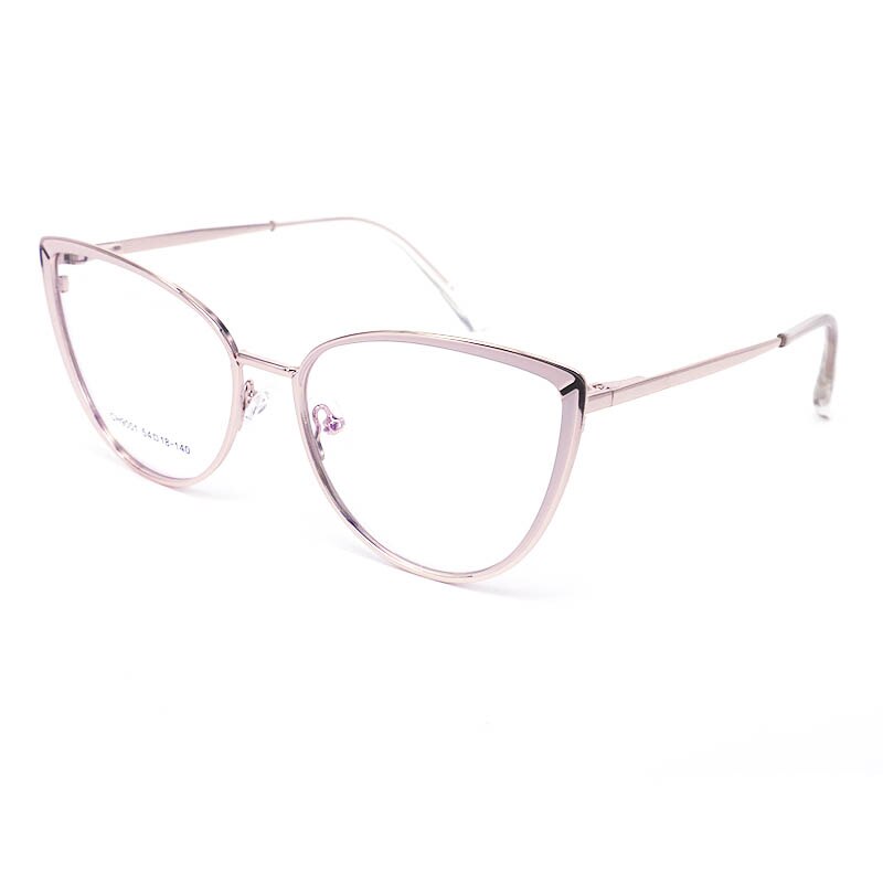 Ann Defee Optical metal Eyeglasses Frame for CAT Women Glasses Prescription Spectacles Full Rim Frame Glasses CH9001