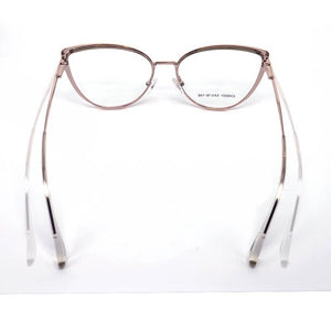 Ann Defee Optical metal Eyeglasses Frame for CAT Women Glasses Prescription Spectacles Full Rim Frame Glasses CH9001