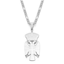 Carica l'immagine nel visualizzatore di Gallery, Anniyoc Republic of Serbia Eagle Pendant Necklaces for Women Men Silver Color/Gold Color Srbija Jewelry Serbian Gifts #146021