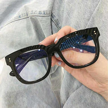 Load image into Gallery viewer, Anti Blue Big Frame  Glasses Women Computer blue light blocking glasses  Black Radiation Goggles Spectacles Eyeglasses Men