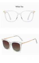 Load image into Gallery viewer, Anti Blue Glasses Frame 2023 Square Sunglasses Women Magnet TR90  Glasses Frames Woman Sun Glasses 2023