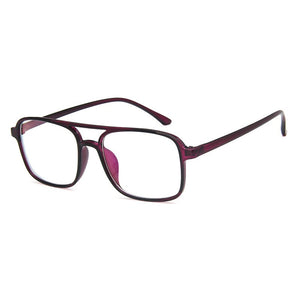 Anti Blue Light Blocking Filter Reduces Digital Eye Strain Men Optical eye glasses Frame Clear Lens Eyewear