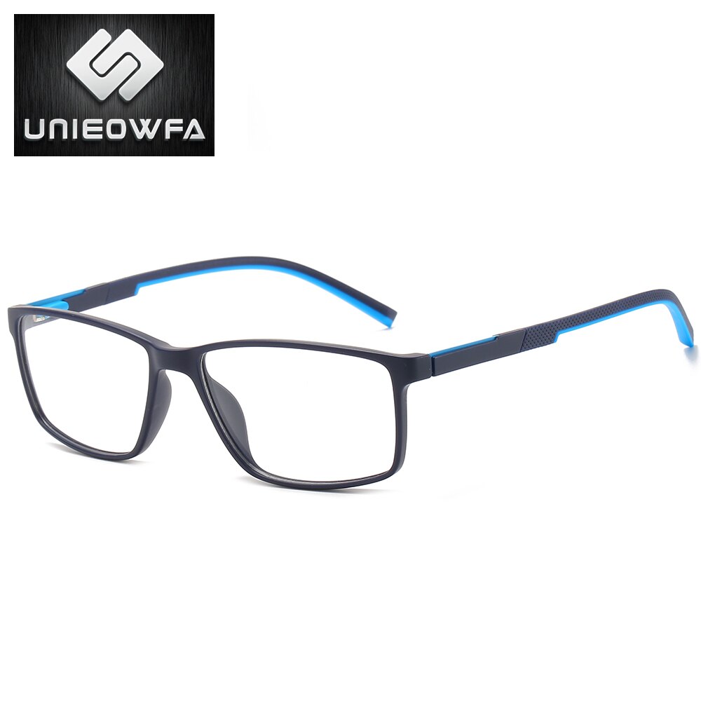 Anti Blue Light Blocking Glasses Frame Men Optical Computer Gaming Eyeglasses Frame Prescription Myopia Clear Korea Eyewear TR90