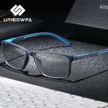 Load image into Gallery viewer, Anti Blue Light Blocking Glasses Frame Men Optical Computer Gaming Eyeglasses Frame Prescription Myopia Clear Korea Eyewear TR90