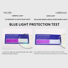 Load image into Gallery viewer, Anti Blue Light Blocking Glasses Kids Frame Round Glasses Acetate Clear Lens UV400 Computer Children Eyeglasses