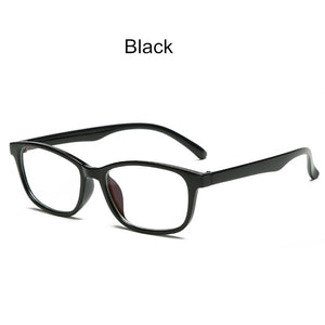 Anti-Blue Light Computer Eyeglasses Women Classic Square Plastic Glasses Clear Myopia Prescription Optical Eye Glasses Frame