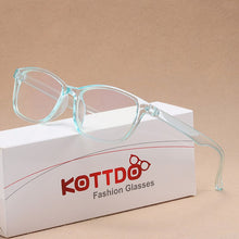 Load image into Gallery viewer, Anti-Blue Light Computer Eyeglasses Women Classic Square Plastic Glasses Clear Myopia Prescription Optical Eye Glasses Frame