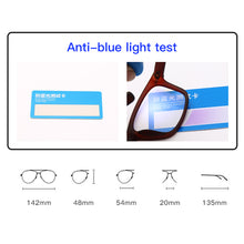 Load image into Gallery viewer, Anti Blue Light Computer Glasses Women Blue Light Coating Game Glasses For Computer Protection Eye Men Retro Spectacle Frames
