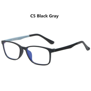 Anti Blue Light Computer Glasses Women Women Spectacle Frame Gaming Eyewear Men UV400 Radiation-Resistant Clear Glasses Goggles