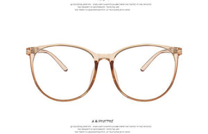 Anti Blue Light Glasses Blocking Filter Round Computer Glasses Men Women Super Light Frame Eyeglasses Pink Clear Spectacles