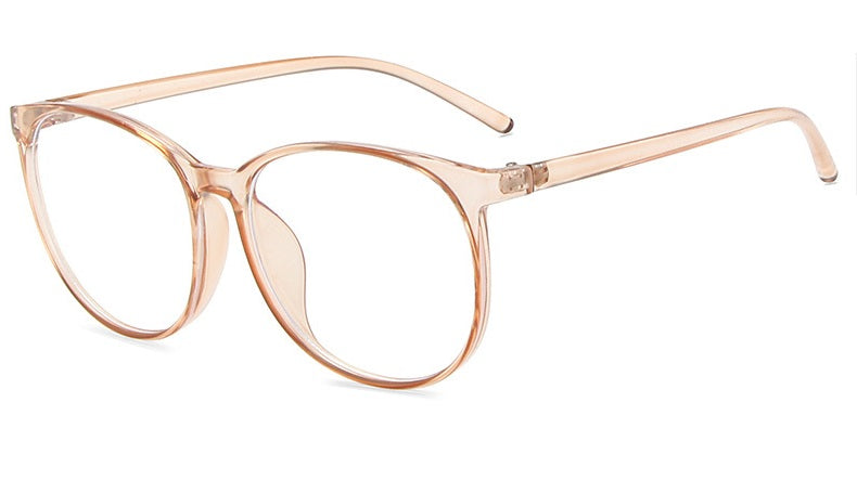 Anti Blue Light Glasses Blocking Filter Round Computer Glasses Men Women Super Light Frame Eyeglasses Pink Clear Spectacles