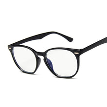 Load image into Gallery viewer, Anti Blue Light Glasses Cat Eye Eyeglasses Women Super Light Computer Eyewear Transparent Frame Spectacles Rivet Gafas