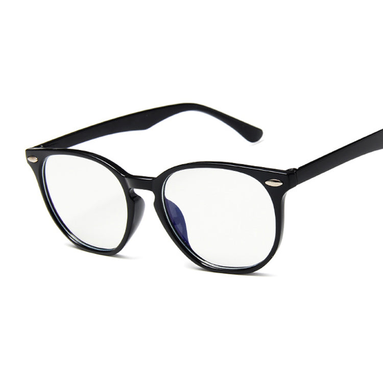 Anti Blue Light Glasses Cat Eye Eyeglasses Women Super Light Computer Eyewear Transparent Frame Spectacles Rivet Gafas