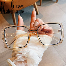 Load image into Gallery viewer, Anti Blue Light Glasses Frame Women Men Oversized Myopia Computer Eyeglasses Vintage Prescription Spectacle Frames Fake Glasses