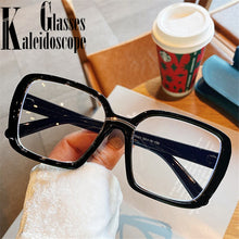 Load image into Gallery viewer, Anti Blue Light Glasses Frame Women Men Oversized Myopia Computer Eyeglasses Vintage Prescription Spectacle Frames Fake Glasses