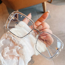 Load image into Gallery viewer, Anti Blue Light Glasses Frame Women Men Oversized Myopia Computer Eyeglasses Vintage Prescription Spectacle Frames Fake Glasses