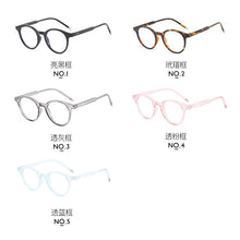 Load image into Gallery viewer, Anti Blue Light Glasses Frames Vintage Round Glasses Women Men Transparent Lens Optical Eyeglasses Blocking Blue-ray Eyewear