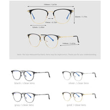 Load image into Gallery viewer, Anti Blue Light Glasses Men Women Eyeglasses Computer Gaming Glasses Frame Blue Ray Blocking Optical UV400 2023With Box
