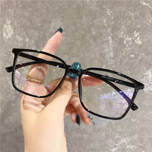 Anti Blue Light Glasses Square Frame  Women's Eyeglasses Frame Blue Blocking Gaming  Eyeglasses Vintage Men Spectacles