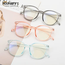 Load image into Gallery viewer, Anti Blue Light Glasses Transparent Computer Goggles All Match Big Frame Sunglasses UV400 Women Face Decor Glasses Accessories