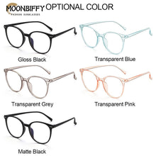Load image into Gallery viewer, Anti Blue Light Glasses Transparent Computer Goggles All Match Big Frame Sunglasses UV400 Women Face Decor Glasses Accessories