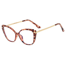 Load image into Gallery viewer, Anti Blue Light Glasses Vintage Women Cat Eye Computer Eyeglasses Frame Blocking Glasses Transparent Optical Eyewear