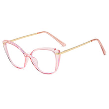 Load image into Gallery viewer, Anti Blue Light Glasses Vintage Women Cat Eye Computer Eyeglasses Frame Blocking Glasses Transparent Optical Eyewear