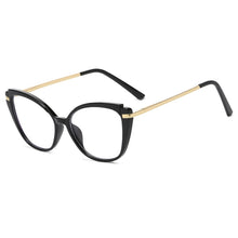 Load image into Gallery viewer, Anti Blue Light Glasses Vintage Women Cat Eye Computer Eyeglasses Frame Blocking Glasses Transparent Optical Eyewear