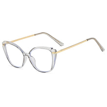 Load image into Gallery viewer, Anti Blue Light Glasses Vintage Women Cat Eye Computer Eyeglasses Frame Blocking Glasses Transparent Optical Eyewear