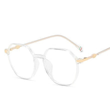 Load image into Gallery viewer, Anti Blue Light Glasses With Large Frame Vintage Square Eyeglasses Optical Lenses For Woman Men Metal Spectacle Frames