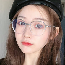 Load image into Gallery viewer, Anti Blue Light Glasses With Large Frame Vintage Square Eyeglasses Optical Lenses For Woman Men Metal Spectacle Frames