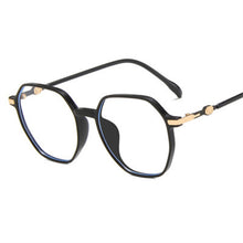 Load image into Gallery viewer, Anti Blue Light Glasses With Large Frame Vintage Square Eyeglasses Optical Lenses For Woman Men Metal Spectacle Frames