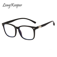 Load image into Gallery viewer, Anti Blue Light Glasses Women Eyeglasses Frame Men Computer Blue Light Blocking Glasses Square Sunglasses Gafas De Sol