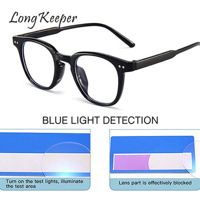 Anti Blue Light Glasses Women Oversize Blue Light Blocking Glasses Frame Classic Office Computer Eyewear Female UV400 Oculos