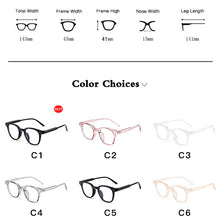 Load image into Gallery viewer, Anti Blue Light Glasses Women Oversize Blue Light Blocking Glasses Frame Classic Office Computer Eyewear Female UV400 Oculos