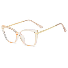 Load image into Gallery viewer, Anti Blue Light Glasses Women Vintage Cat Eye Glasses Computer Eyeglasses Frame Blocking Glasses Transparent Optical Eyewear